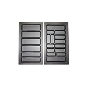 85x49 Kaşıklık Ve Kepçelik 2'li Set 80x40 Cm'e Kadar Kesilebilir. -
