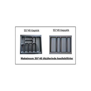 55x49 Cm. Kaşıklık Ve Kepçelik 2'li Set - 50x40cm ‘e Kadar Kesilebilir