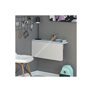 Reyo 60x45 Cm Oval Köşeli Açılır Kapanır Duvara Monte Raf Masa Mutfak Masası