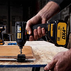 Dx71.2 18volt 4.0ah Li-ion Çift Akülü 215nm Kömürsüz Profesyonel Şarjlı Darbeli Tornavida