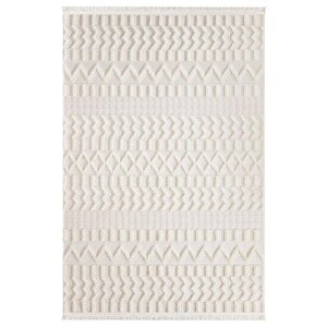 Havana 3005 Krem İskandinav Serisi Salon Oturma Yatak Odası Halısı 200x290 cm
