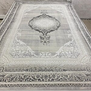 Halı Saloon 1018 Gri Serisi Salon Oturma Yatak Odası Halısı 160x230 cm