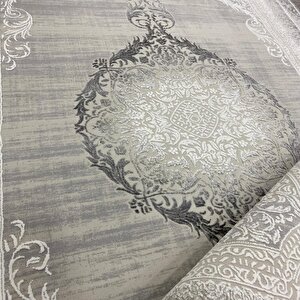 Halı Saloon 1018 Gri Serisi Salon Oturma Yatak Odası Halısı 160x230 cm
