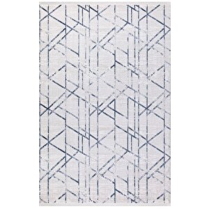 Halı Zaran 1006 Mavi Serisi Akrilik Salon Oturma Yatak Odası Halısı 200x290 cm