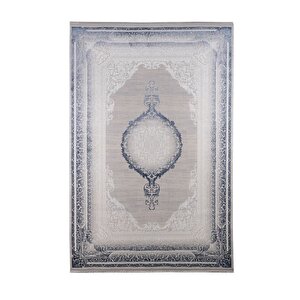 Halı Saloon 1018 Mavi Serisi Salon Oturma Yatak Odası Halısı 160x230 cm
