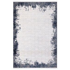 Halı Zaran 1007 Mavi Serisi Akrilik Salon Oturma Yatak Odası Halısı 200x290 cm
