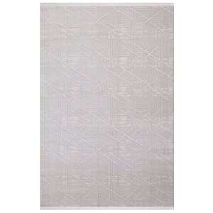 Halı Zaran 1006 Kemik Serisi Akrilik Salon Oturma Yatak Odası Halısı 200x290 cm
