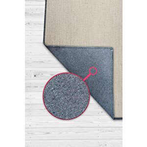 Onun Mutlu Yeri Kişiye Özel Kişiselleştirilebilir Dokuma Tabanlı Yıkanabilir  Ev Halısı 200x300 cm