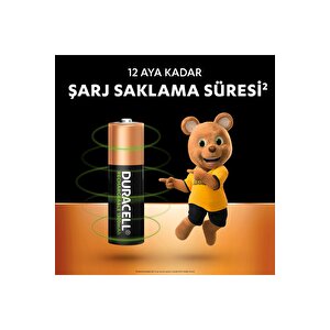 Şarj Edilebilir Aa 1300mah Piller, 4'lü Paket
