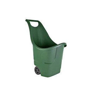 So-baha Tekerlekli Bahçe Düzenleme Arabası 50 Litre Yeşil