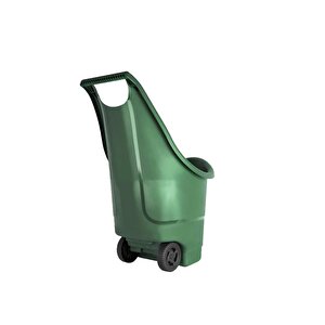 So-baha Tekerlekli Bahçe Düzenleme Arabası 50 Litre Yeşil