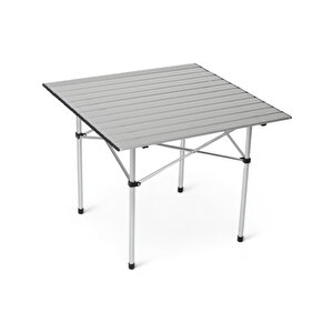 Portatif Katlanabilir Alüminyum Masa 70x70x55