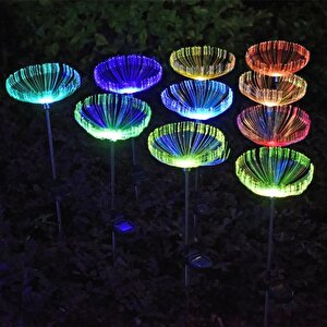 Solar Led'li 7 Renk Değiştiren Bahçe Dekorasyon Aydınlatma 2'li Paket