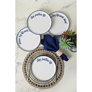 Ocean Muse Nordıc Pasta Tabağı 22 Cm 4 Adet 22951-52