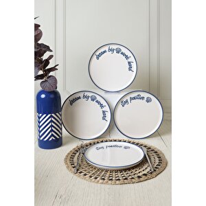 Ocean Muse Nordıc Pasta Tabağı 22 Cm 4 Adet 22951-52