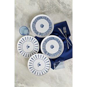 Ocean Muse Nordıc Pasta Tabağı 22 Cm 4 Adet 22953-54