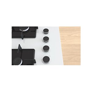Bosch Poh7c2p30o Beyaz Gazlı Ocak
