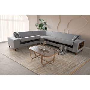 Jessa Cream Köşe Koltuk Takımı