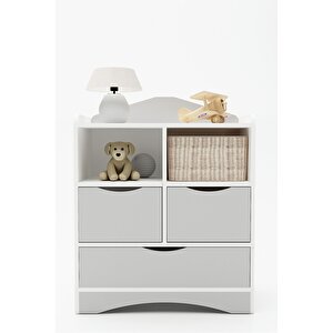 Baby Step Oyuncak Dolabı /genç- Çocuk Odası Şifonyer / Çok Amaçlı Dolap / Çocuk Odası Düzenleyici