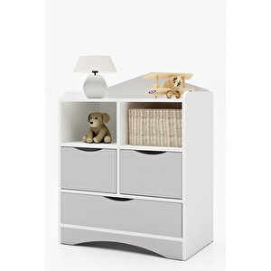 Baby Step Oyuncak Dolabı /genç- Çocuk Odası Şifonyer / Çok Amaçlı Dolap / Çocuk Odası Düzenleyici