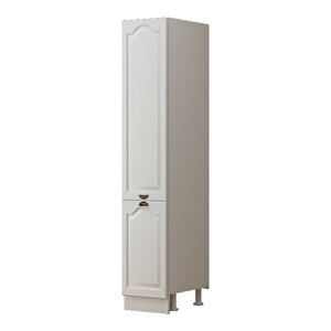40 Cm Greena White Boy Dolabı, Çok Amaçlı Mdf Boy Dolabı