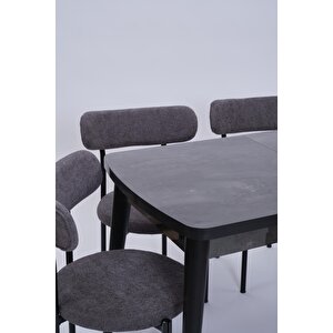 Nehir Alfa Lak Panel Açılır Mutfak Masa Takımı 75x130cm