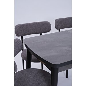 Nehir Alfa Lak Panel Açılır Mutfak Masa Takımı 75x130cm