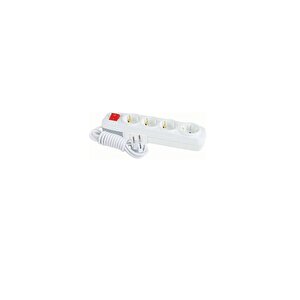 C.v.s. Dn9246 Lara 4'lü Anahtarlı Grup Priz 3 Metre Kablolu