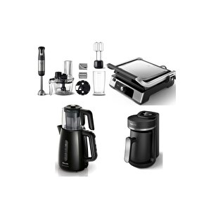 Çeyiz Seti (hd6301 Tost Makinesi/hr2695 Blender Seti /hd7301 Çaycı/hda150 Kahve Makinesi)