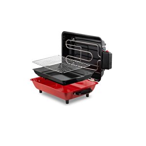 Mangalım Progrill Emaye Tepsili Elektirikli Izgara 1100 Watt