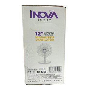 Inova Serin 18 Inç Uzaktan Kumandalı Ayaklı Vantilatör