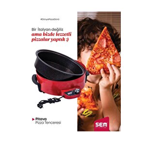 Pitava Sc-240 Elektro Tava Pizze Pişirici