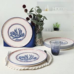 Marine Wonders Nordic Servis Tabağı 28 Cm 6 Adet 22741
