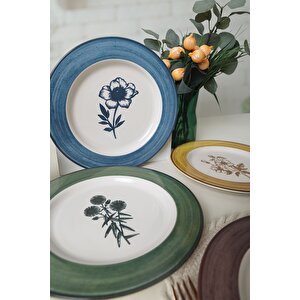 Floral Essence Servis Tabağı 28 Cm 4 Adet  22889-91-92