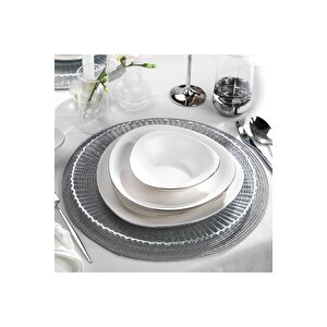 Dina Yemek Takımı 56 Parça-platin