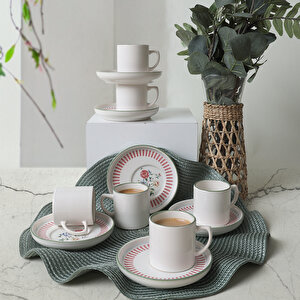 Rose Line Nordic Kahve Takımı 12 Parça 6 Kişilik 22910-12