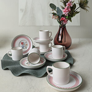 Rose Line Nordic Kahve Takımı 12 Parça 6 Kişilik 22910-12