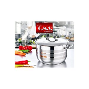 Mega-xxl Gastro 2005 Indüksiyonlu 5'li Derin Tencere Seti-24-26-30-36-40cm