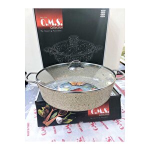 Gastro Mega 36 Cm Granit Karnıyarık Tencere 3312-kumbeji