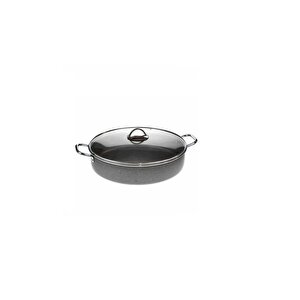 Gastro Mega 34 Cm Granit Karnıyarık Tencere 3312-gray