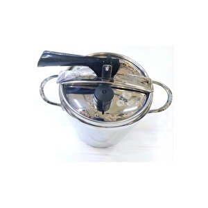 5110 Silver Silindir Klasik Düdüklü Tencere 9 Litre