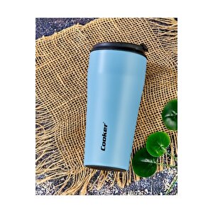 Ckr-2049 Çelik Bardak Termos 400 Ml Turkuaz-69