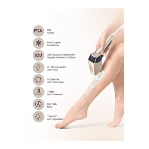 Ipl9850 Purecare 3.000.000 Atımlı Buz Lazer Epilasyon Cihazı