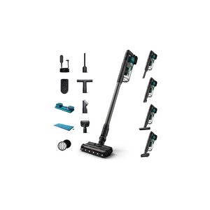 Phi̇li̇ps Xc6557/01 Şarjlı Dikey Süpürge +hda150/60 Kahve Makinesi Hediyeli