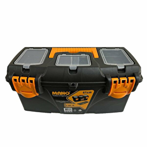 Mano Org. Plasti̇k Ki̇li̇tli̇ Si̇yah Takim Çantasi 18 No
