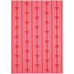 Bonita Fuşya Pembe Halı Fiyonklu Kız Çocuk Odası Bebek Odası Halı Yıkanabilir Yumuşak Halı 120x180 cm