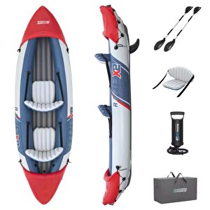 65077 Lite-rapid X2 2 Kişilik Şişme Kano 321x88cm Kurek+pompa Set