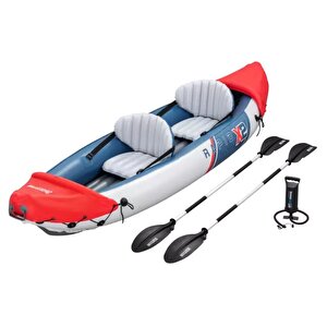 65077 Lite-rapid X2 2 Kişilik Şişme Kano 321x88cm Kurek+pompa Set