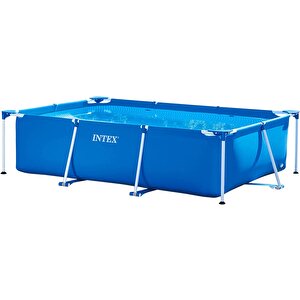 İntex 28271 Dikdörtgen Prefabrik Aile Havuzu 260x160x65cm Örtü Dahil Set