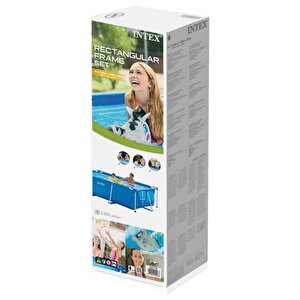İntex 28271 Dikdörtgen Prefabrik Aile Havuzu 260x160x65cm